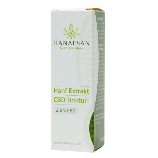 HANAFSAN by Dr. Feurstein - Hanf Extrakt CBD Tinktur 2,5%
